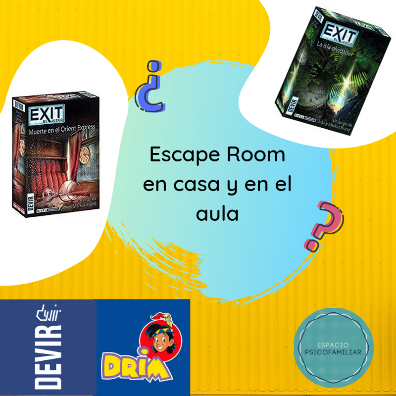 Escape Room en casa o en el aula (Devir - Drim) • Espacio